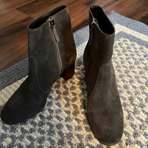 J. Crew Dark Gray Ankle Booties